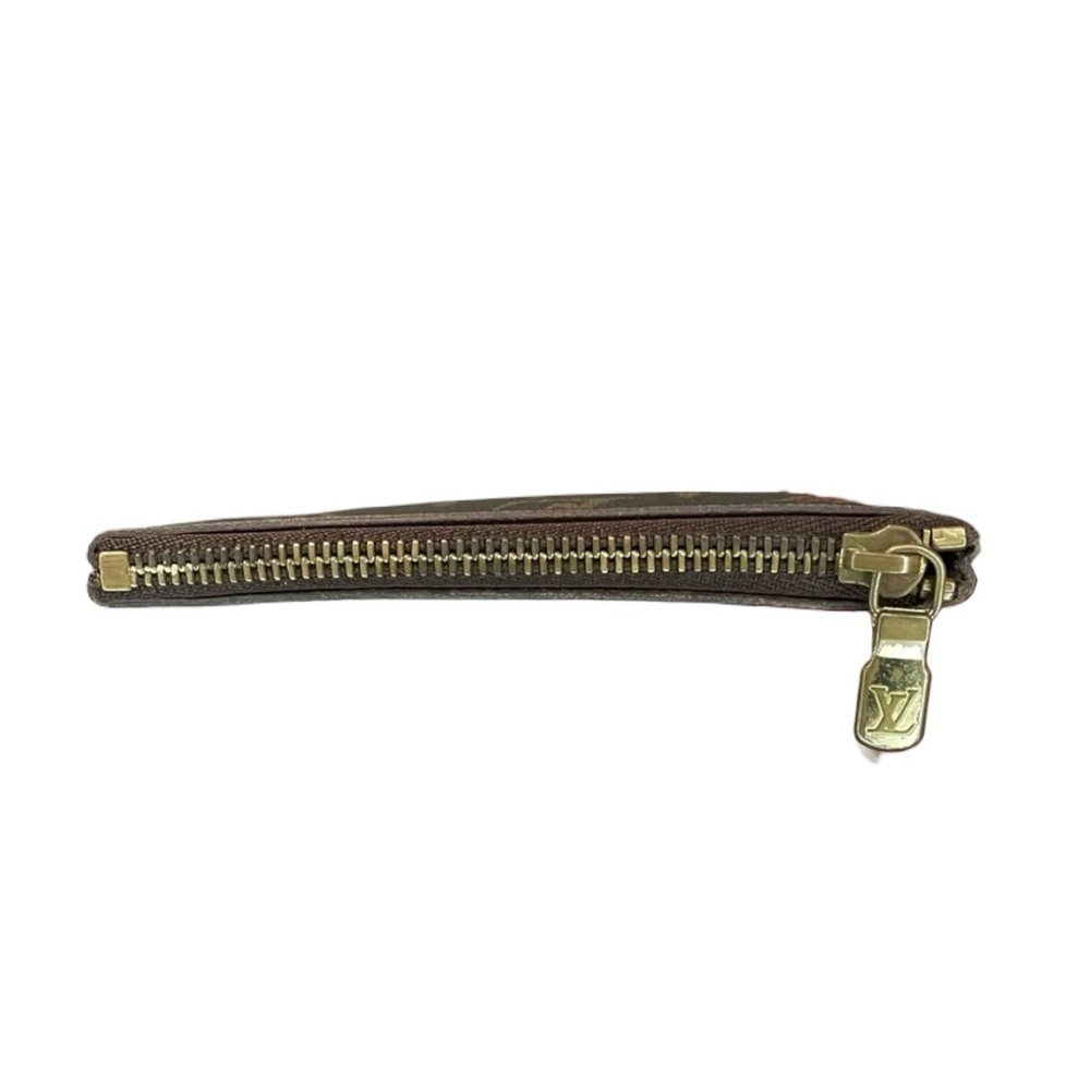Louis Vuitton vintage Monogram Pochette Cles Key Holder chain - Picture 5 of 7